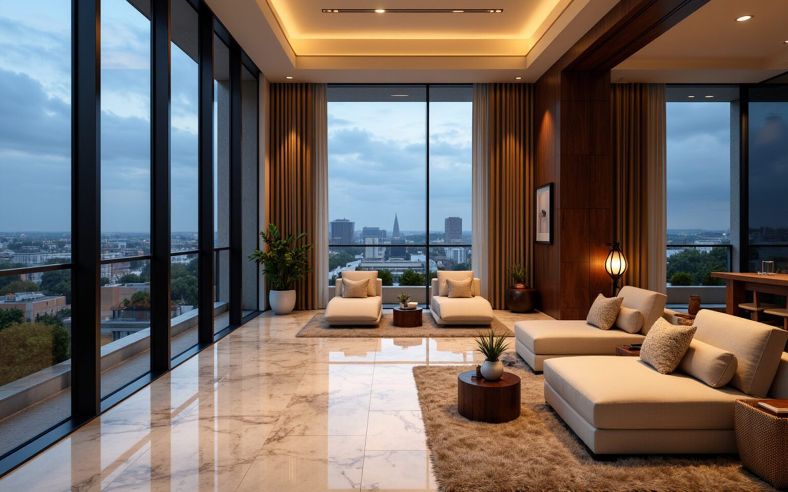 Penthouse Decor & Design - Elegance Edge Decor & Design Dubai